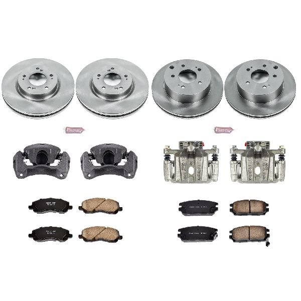 2007-2009 Mitsubishi Galant Disc Brake Kit - Front and Rear (Powerstop)