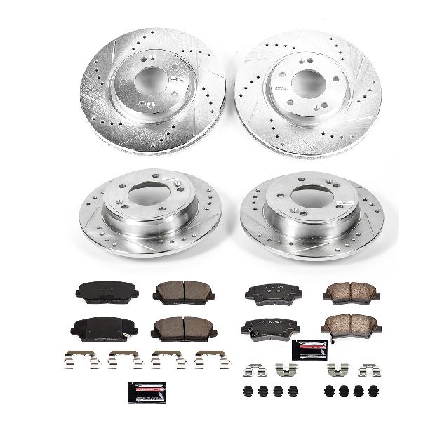2016 Hyundai Veloster Disc Brake Kit - Front and Rear (Powerstop)