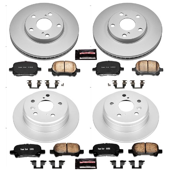 1999-2003 Toyota Solara Disc Brake Kit - Front and Rear (Powerstop)