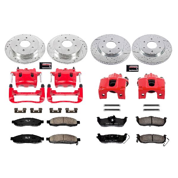 2005-2007 INFINITI QX56 Disc Brake Kit - Front and Rear (Powerstop)