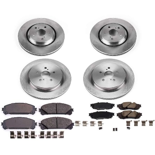 2016-2022 Lexus RX450h Disc Brake Kit - Front and Rear (Powerstop)