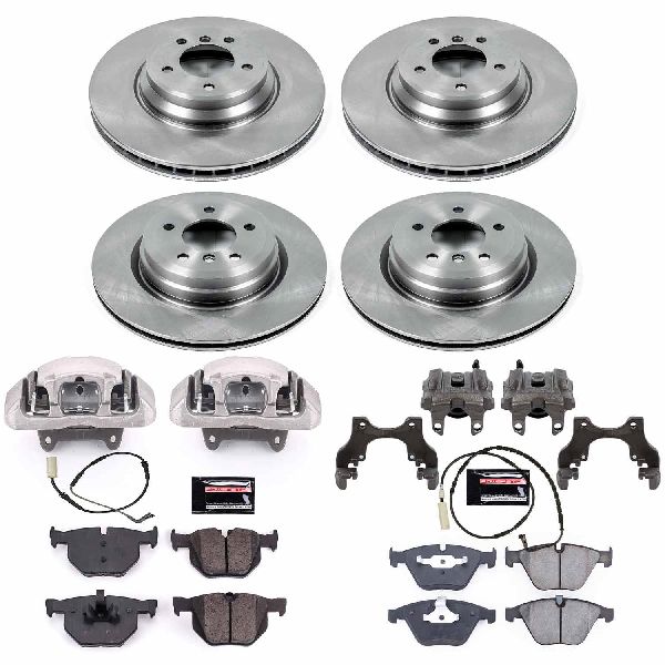 2007-2010 BMW 335i Disc Brake Kit - Front and Rear (Powerstop)