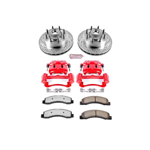 1999-2002 Ford F-350 Super Duty Disc Brake Kit - Front (Powerstop)