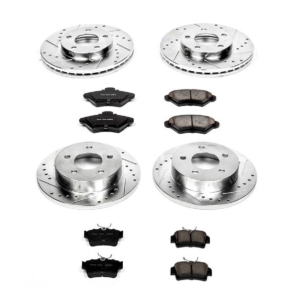 1994-1998 Ford Mustang Disc Brake Kit - Front and Rear (Powerstop)