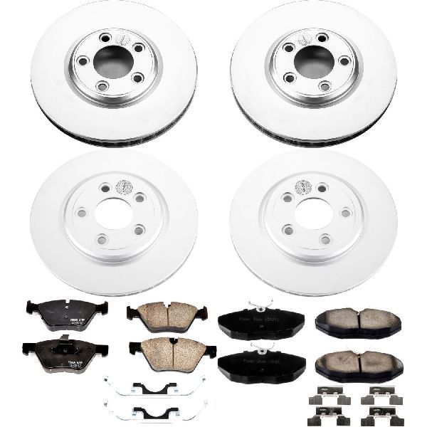 2005 Jaguar S-Type Disc Brake Kit - Front and Rear (Powerstop)
