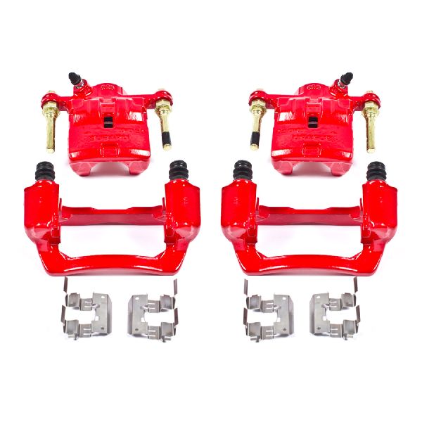 2009-2013 Subaru Forester Disc Brake Caliper Set - Rear (Powerstop)