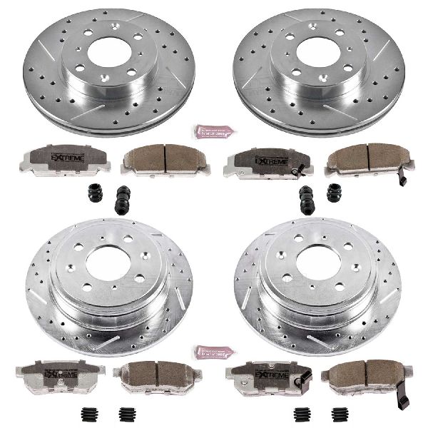 1989 Honda CRX Disc Brake Kit - Front and Rear (Powerstop)