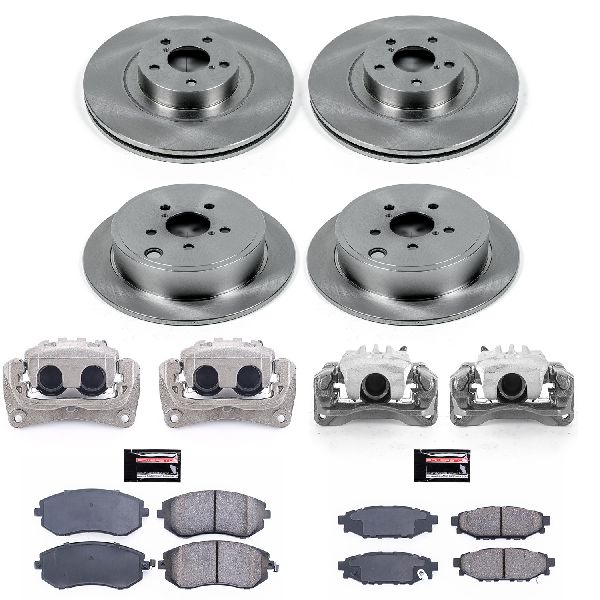 2006-2009 Subaru Legacy Disc Brake Kit - Front and Rear (Powerstop)