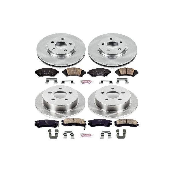 2005 Chevrolet Monte Carlo Disc Brake Kit - Front and Rear (Powerstop)