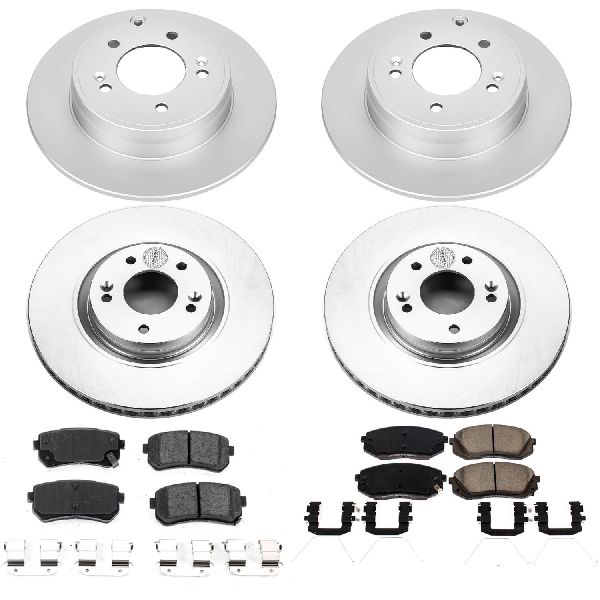 2016-2018 Hyundai Sonata Disc Brake Kit - Front and Rear (Powerstop)