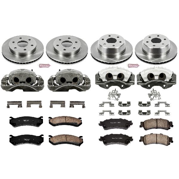 2002-2006 Chevrolet Avalanche 1500 Disc Brake Kit - Front and Rear (Powerstop)