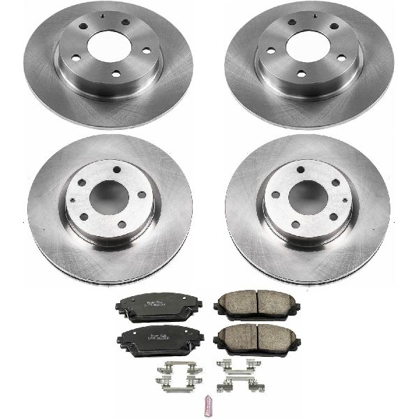 2014-2016 Mazda 3 Disc Brake Kit - Front and Rear (Powerstop)