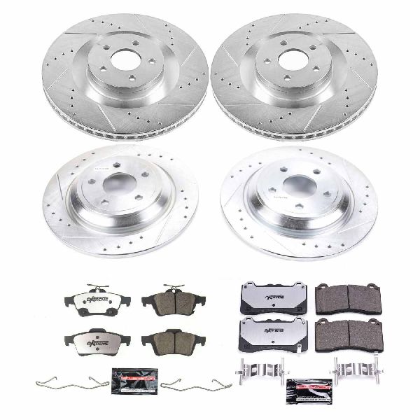 2016-2018 Ford Focus Disc Brake Kit - Front and Rear (Powerstop)