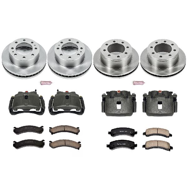 2006-2016 Chevrolet Express 2500 Disc Brake Kit - Front and Rear (Powerstop)