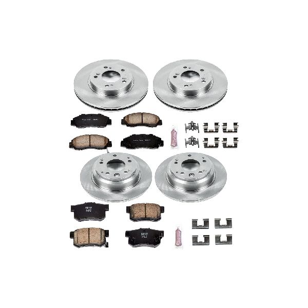 1991-1995 Acura Legend Disc Brake Kit - Front and Rear (Powerstop)