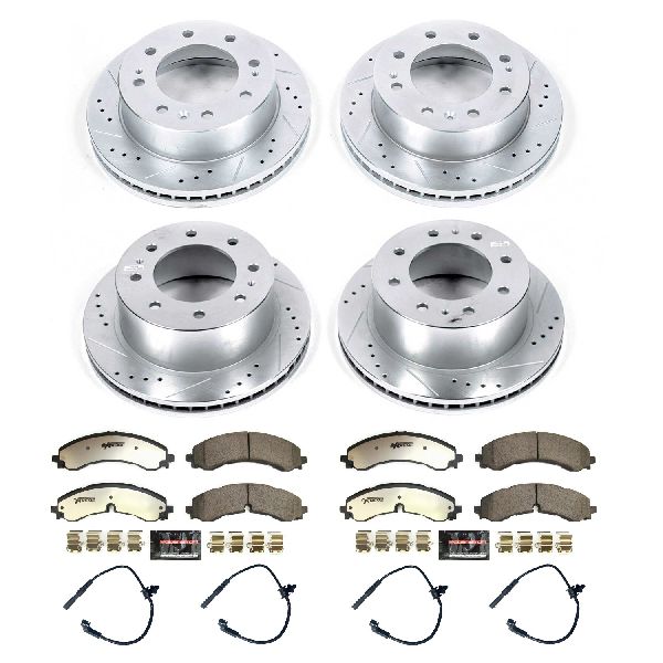 2020-2024 GMC Sierra 2500 HD Disc Brake Kit - Front and Rear (Powerstop)