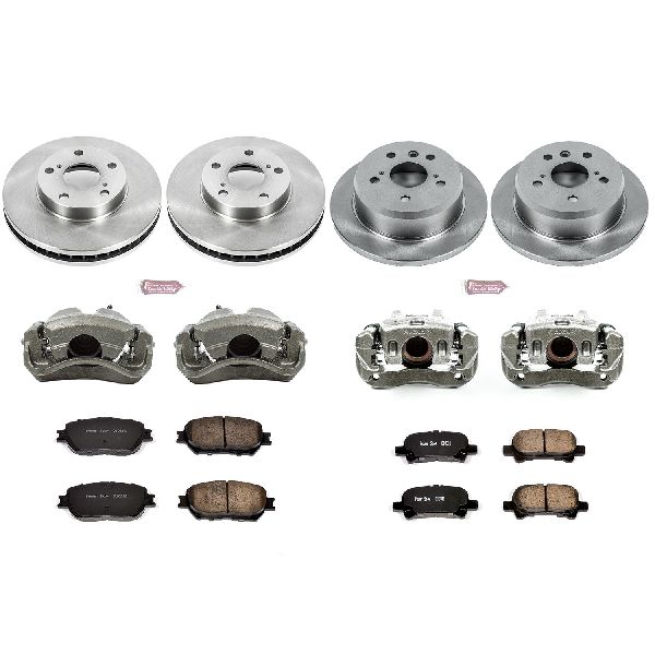 2002-2006 Toyota Camry Disc Brake Kit - Front and Rear (Powerstop)