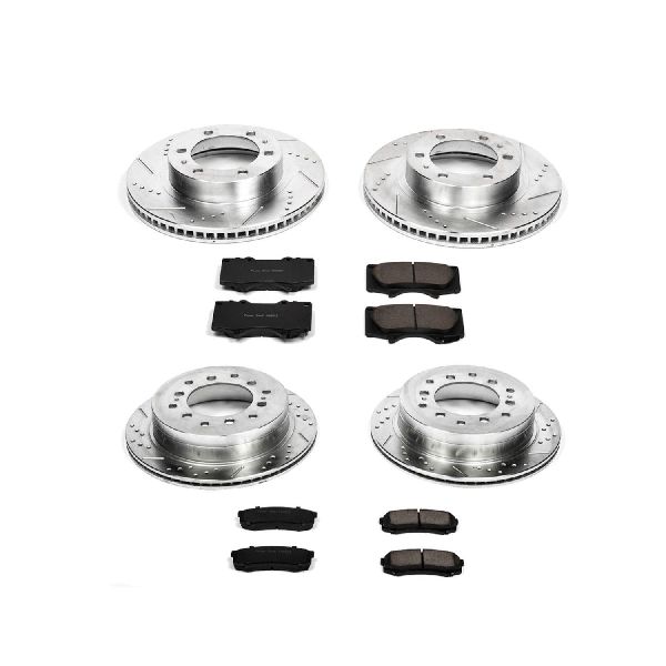 2007-2009 Toyota FJ Cruiser Disc Brake Kit - Front and Rear (Powerstop)
