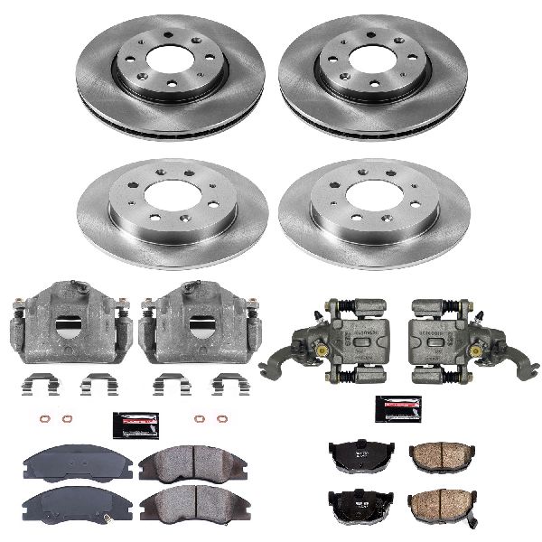 2004-2009 Kia Spectra Disc Brake Kit - Front and Rear (Powerstop)