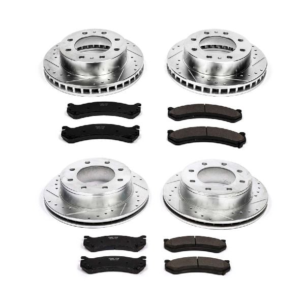 1999-2004 GMC Sierra 2500 Disc Brake Kit - Front and Rear (Powerstop)