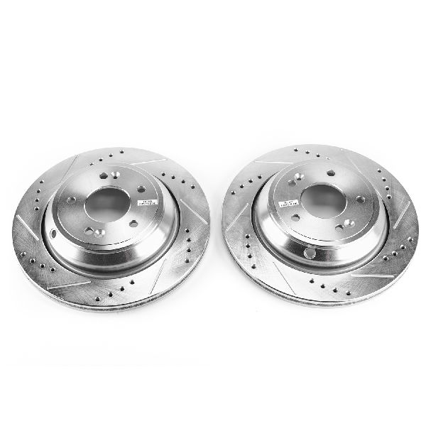 2011-2016 Hyundai Equus Disc Brake Rotor Set - Rear (Powerstop)