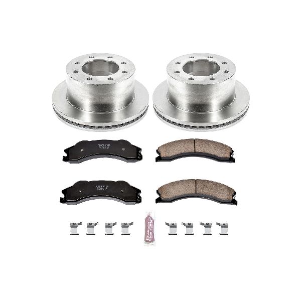 2011-2019 Chevrolet Silverado 3500 HD Disc Brake Kit - Rear (Powerstop)