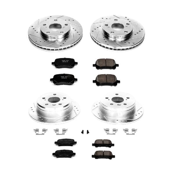 1999-2003 Toyota Solara Disc Brake Kit - Front and Rear (Powerstop)