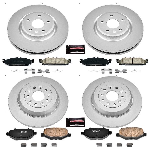 2012-2019 Ford Flex Disc Brake Kit - Front and Rear (Powerstop)