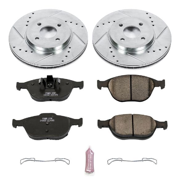 2002-2004 Ford Focus Disc Brake Kit - Front (Powerstop)
