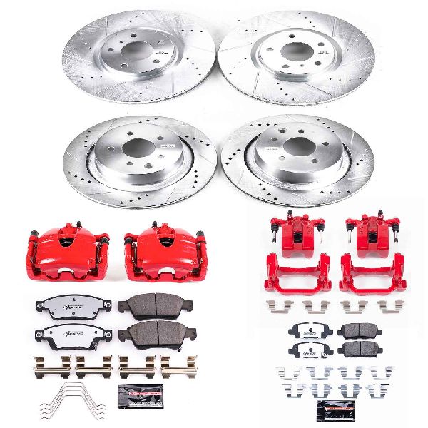 2008-2013 INFINITI G37 Disc Brake Kit - Front and Rear (Powerstop)