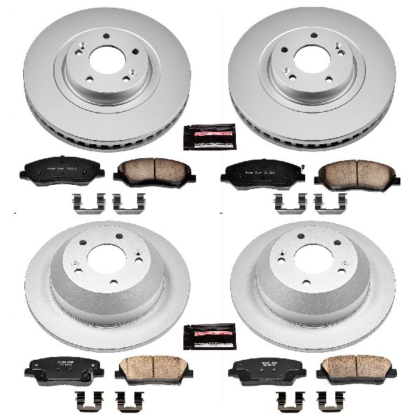 2013-2016 Hyundai Santa Fe Disc Brake Kit - Front and Rear (Powerstop)