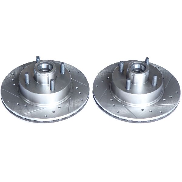 1982-1988 Mercury Cougar Disc Brake Rotor Set - Front (Powerstop)