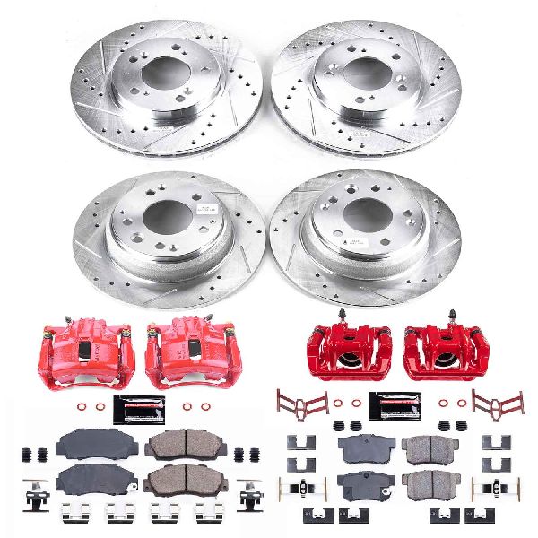 1996-1998 Acura RL Disc Brake Kit - Front and Rear (Powerstop)