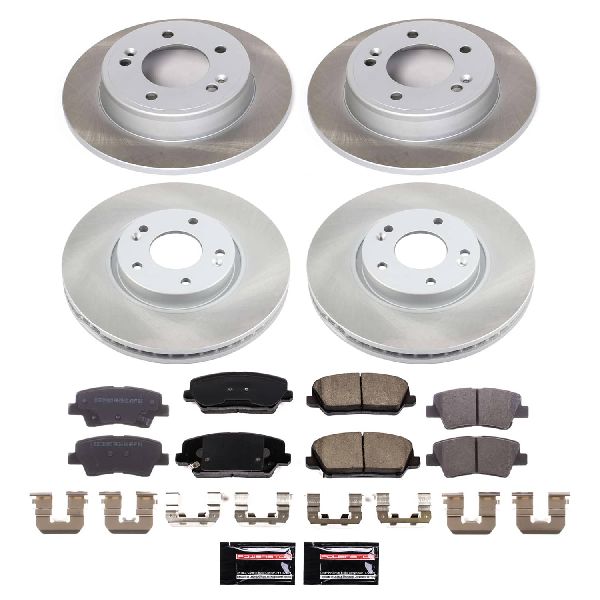 2016 Hyundai Veloster Disc Brake Kit - Front and Rear (Powerstop)