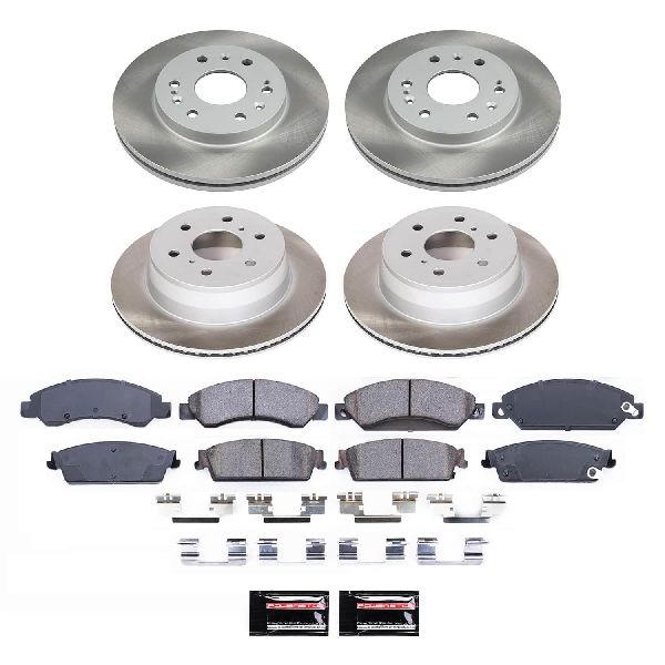 2007-2008 Chevrolet Avalanche Disc Brake Kit - Front and Rear (Powerstop)