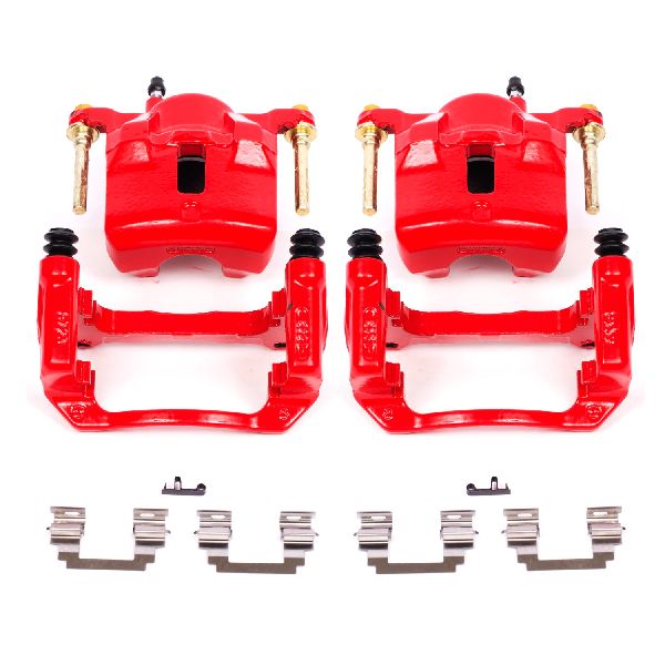 2003-2008 Pontiac Vibe Disc Brake Caliper Set - Front (Powerstop)