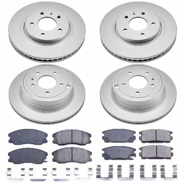 2007-2009 Chevrolet Equinox Disc Brake Kit - Front and Rear (Powerstop)