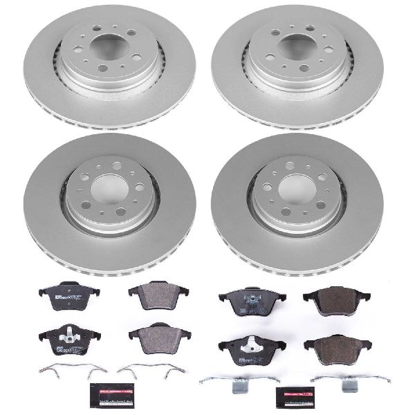 2003-2014 Volvo XC90 Disc Brake Kit - Front and Rear (Powerstop)