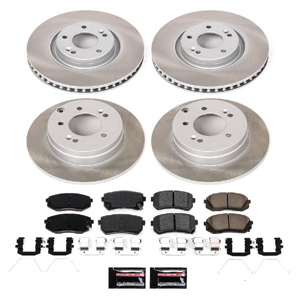 2016-2018 Hyundai Sonata Disc Brake Kit - Front and Rear (Powerstop)