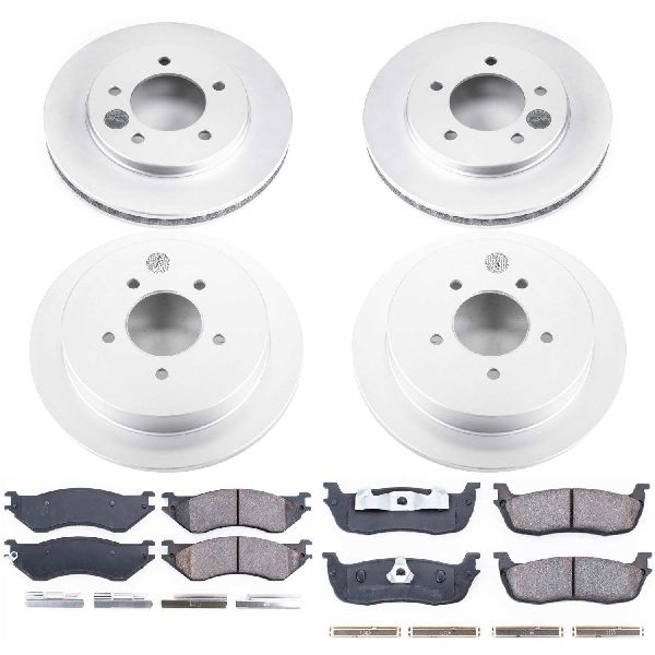 1998-2000 Lincoln Navigator Disc Brake Kit - Front and Rear (Powerstop)