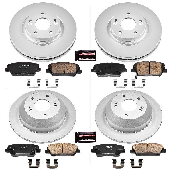 2011-2013 Kia Sorento Disc Brake Kit - Front and Rear (Powerstop)