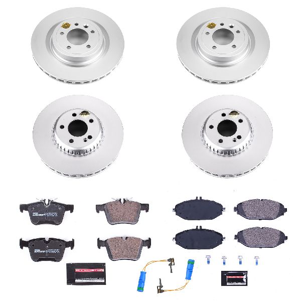 2015-2016 Mercedes-Benz C300 Disc Brake Kit - Front and Rear (Powerstop)