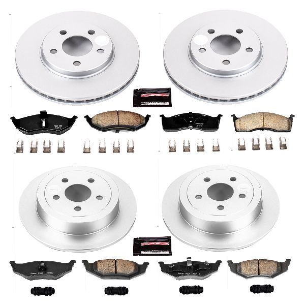 2000-2005 Dodge Neon Disc Brake Kit - Front and Rear (Powerstop)