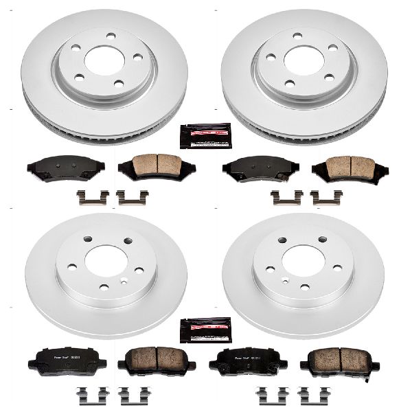 2004 Pontiac Grand Prix Disc Brake Kit - Front and Rear (Powerstop)