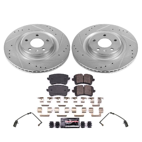 2013-2014 Audi A8 Quattro Disc Brake Kit - Rear (Powerstop)