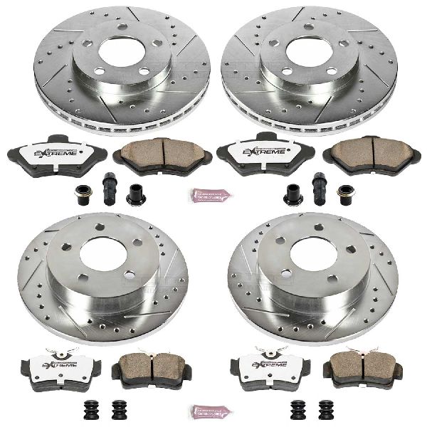 1994-1998 Ford Mustang Disc Brake Kit - Front and Rear (Powerstop)