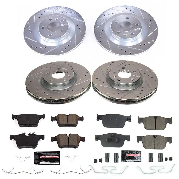 2017-2025 Volvo S90 Disc Brake Kit - Front and Rear (Powerstop)
