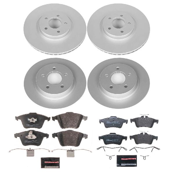 2006-2011 Volvo S40 Disc Brake Kit - Front and Rear (Powerstop)