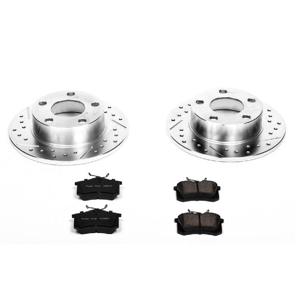 1998-2001 Audi A6 Quattro Disc Brake Kit - Rear (Powerstop)