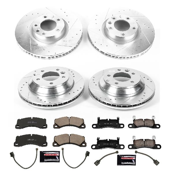 2011-2012 Porsche Cayenne Disc Brake Kit - Front and Rear (Powerstop)